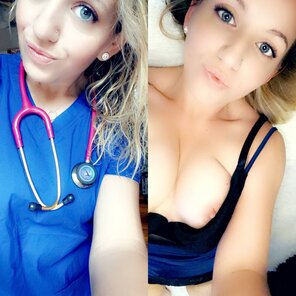 Whether Iâ€™m on shift or on your bed, Iâ€™m always wanting to bang. ðŸ¤­ðŸ’‹