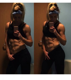 photo amateur Great abs