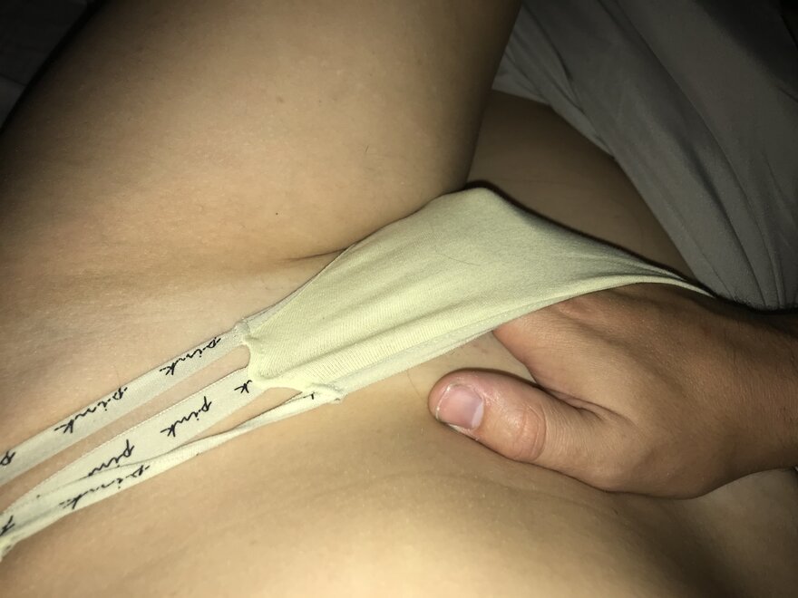 My mans hands [f]inding their way to the promise land ;)