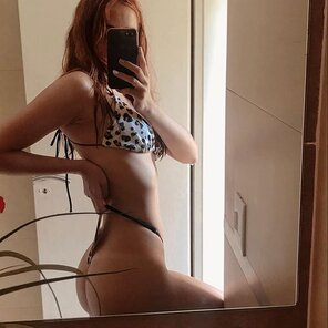 amateur-Foto Im a bit pale and a redhead, what else do you want daddy? ðŸ˜