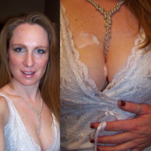 amateurfoto Before and after the interview. I think she got the job.
