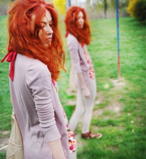 photo amateur Amazing redhead