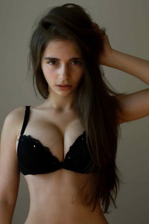 amateur-Foto Black bra