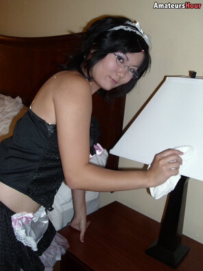 Suggestive Chiyoko Sexy Maid XXX IMAGESET – 113 pics
