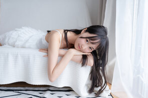 foto amatoriale KimemeOwO (木绵绵OwO) No. 5 - 白裙少女 (25)
