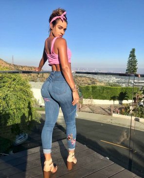 photo amateur Sommer in jeans