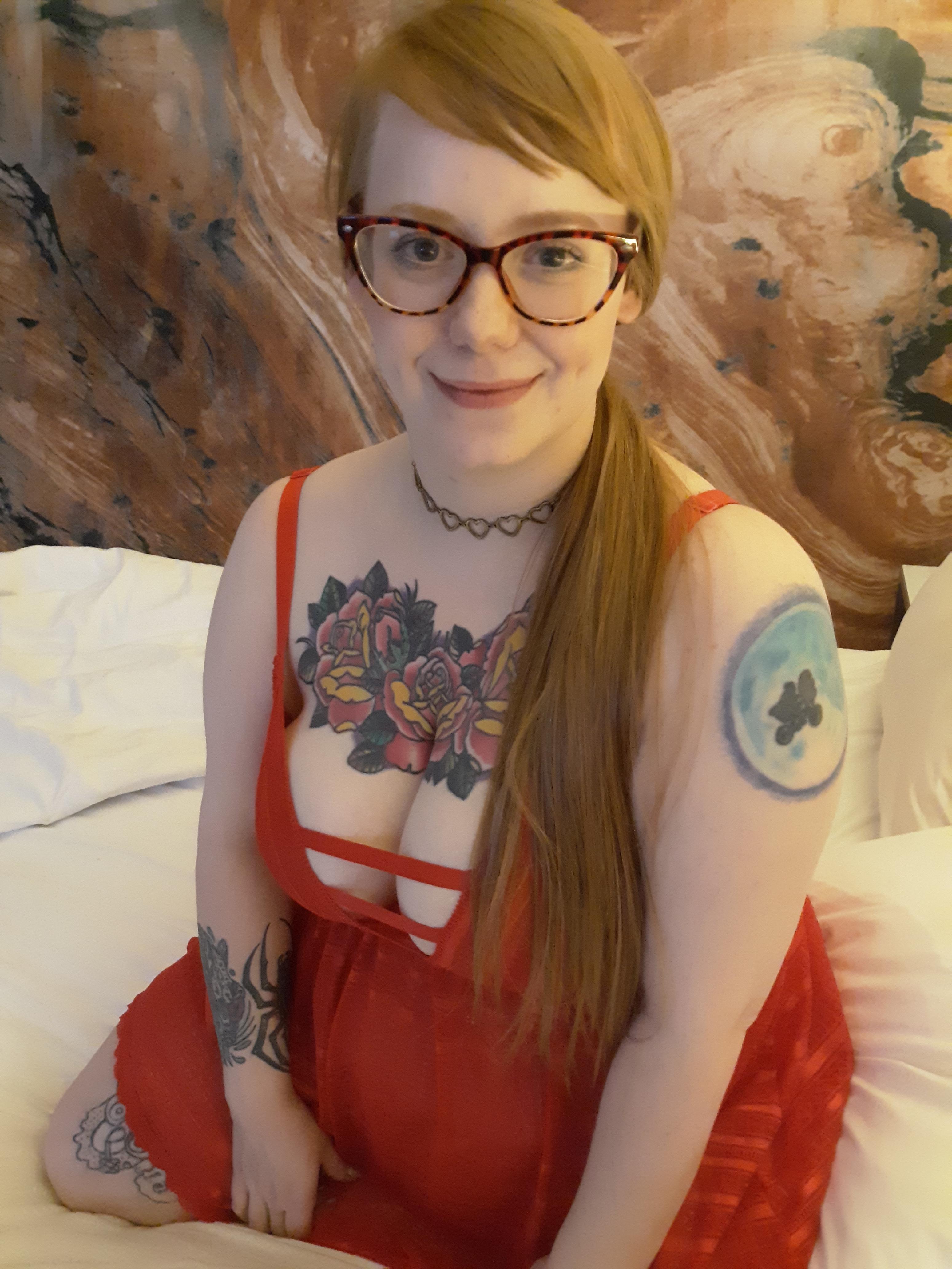 I'm just a chubby lil ginger nerd, but I'll let you cum on my tits after  you fuck my ass Ã°Å¸Ëœâ€¡ Porno Photo - EPORNER