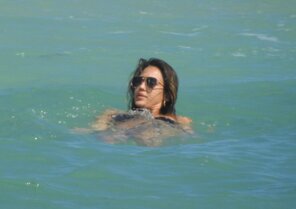 Jessica Alba Floating