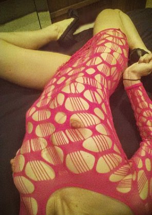 zdjęcie amatorskie late night, loose knit [f]un in pink! [39]