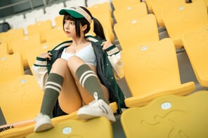 amateur pic Chunmomo-蠢沫沫-Baseball-Girl-22