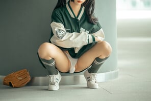 amateur photo Chunmomo-蠢沫沫-Baseball-Girl-55
