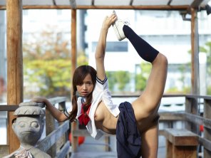 amateur pic Flexible Asian