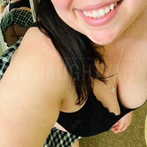 amateur pic Smile with a side of upskirt! ðŸ˜ˆ
