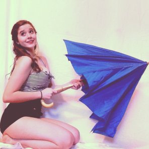 foto amadora Blue Umbrella Beauty Purple 