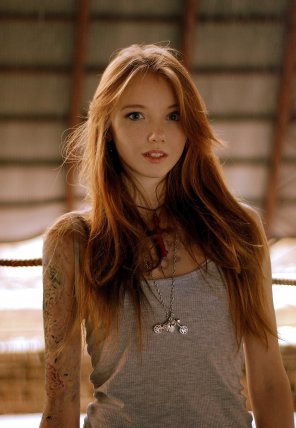 photo amateur Russian model Olesya Kharitonova