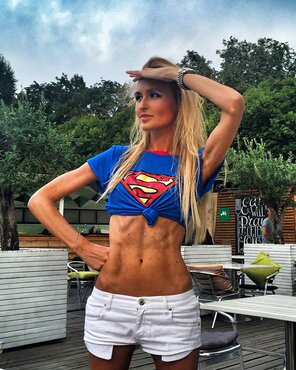 foto amadora Superwoman