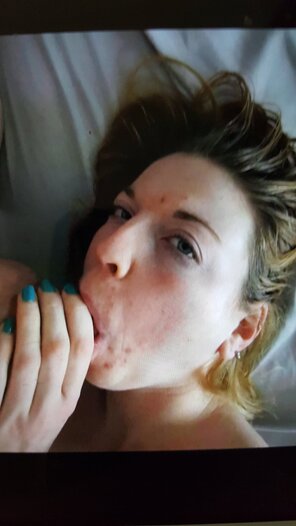 amateur pic Becky Fanus and a few more cocks in her mouth