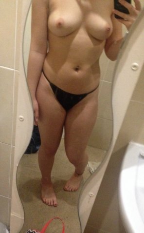 zdjęcie amatorskie Selfie with my beautiful boobies!