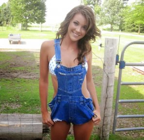 zdjęcie amatorskie country girl