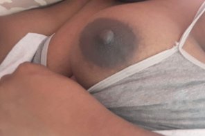 photo amateur My nipple could stick your eye out