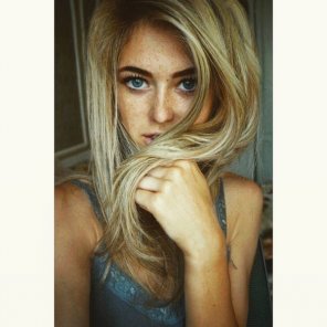 amateur-Foto Freckled blonde