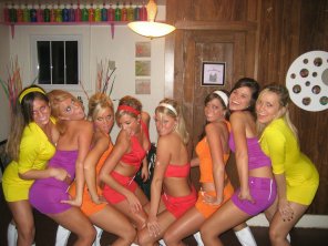 foto amadora Party Girls