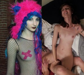 photo amateur Rave slut on/off