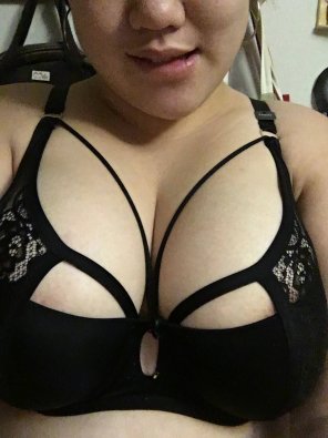 zdjęcie amatorskie Do you like my new lingerie?