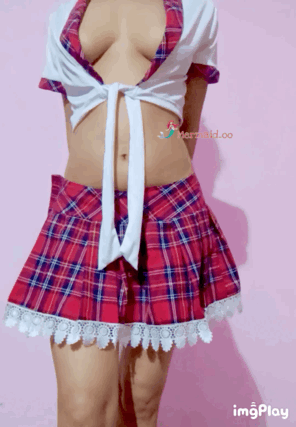 zdjęcie amatorskie Desi School girl is ready for punishment [F]
