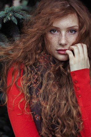 foto amatoriale Redhead in the Woods