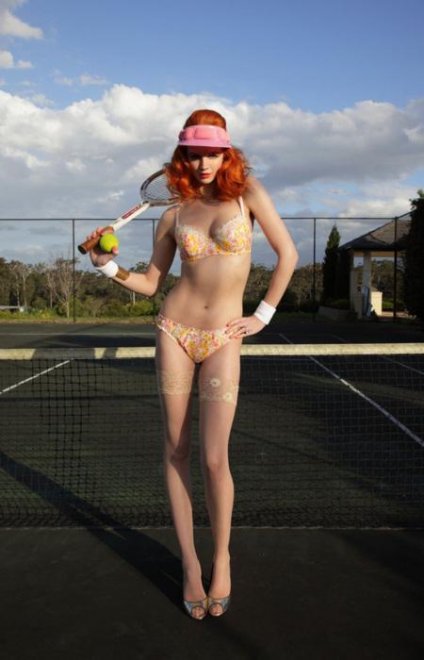 Up for a game of tennis