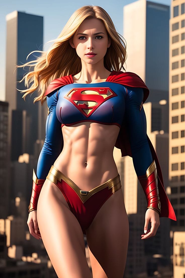 Cartoon Supergirl Nude - Super Girl Porn Pic - EPORNER
