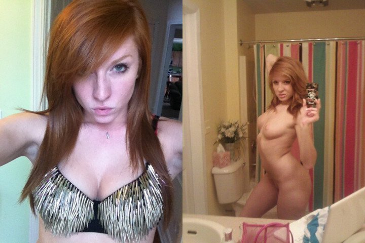 Intense Redhead nude