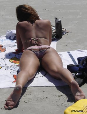 foto amatoriale Clothing Bikini Leg Sun tanning 