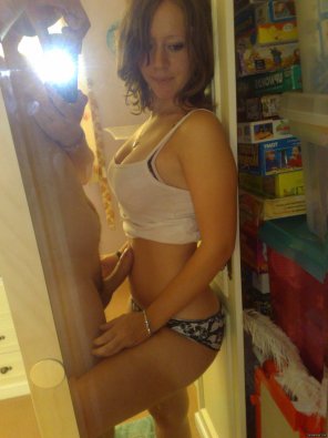 amateur pic Clothing Lingerie Mirror Undergarment Selfie 
