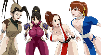 amateur pic small_0579-bent-over-big-breasts-bouncing-breasts-breasts-cleavage-crossover-dead-or-alive-gif-ibuki-kasumi-king-of-fighters-mai-shiranui-ninja-ponyta