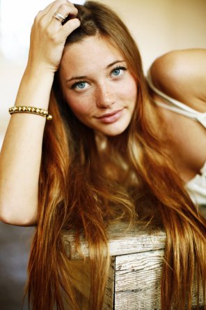 zdjęcie amatorskie Hair Long hair Hairstyle Blond Hair coloring Beauty 