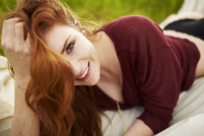 foto amatoriale Stunning redhead