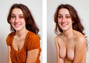 amateurfoto What a smile, what great tits