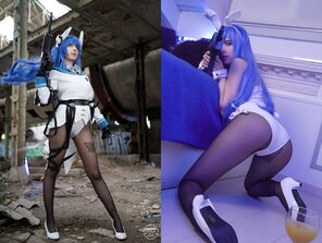 foto amadora TAR-21 from Girls Frontline by Kerocchi, default and night skins