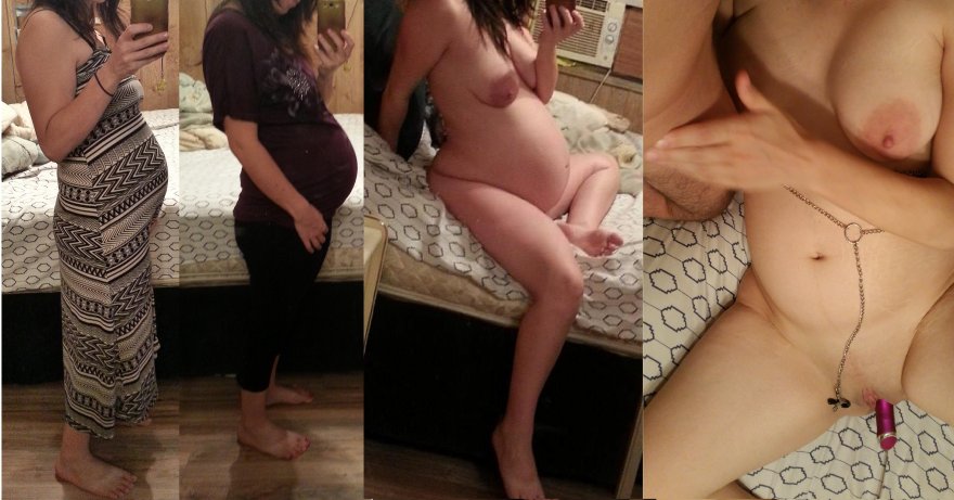 My wife, baby #1 ~2.5 years ago. Not as swollen as #2. Over 100 upvotes and I'll upload the 2nd compilation.