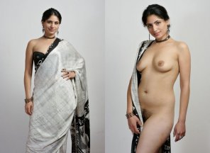 photo amateur Saree