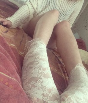 zdjęcie amatorskie White Skin Leg Human leg Pink 