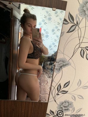 cute litte russian girl with a nice round butt