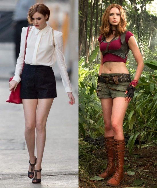 I've been crushing hard on Karen Gillan ever since I watched Jumanji