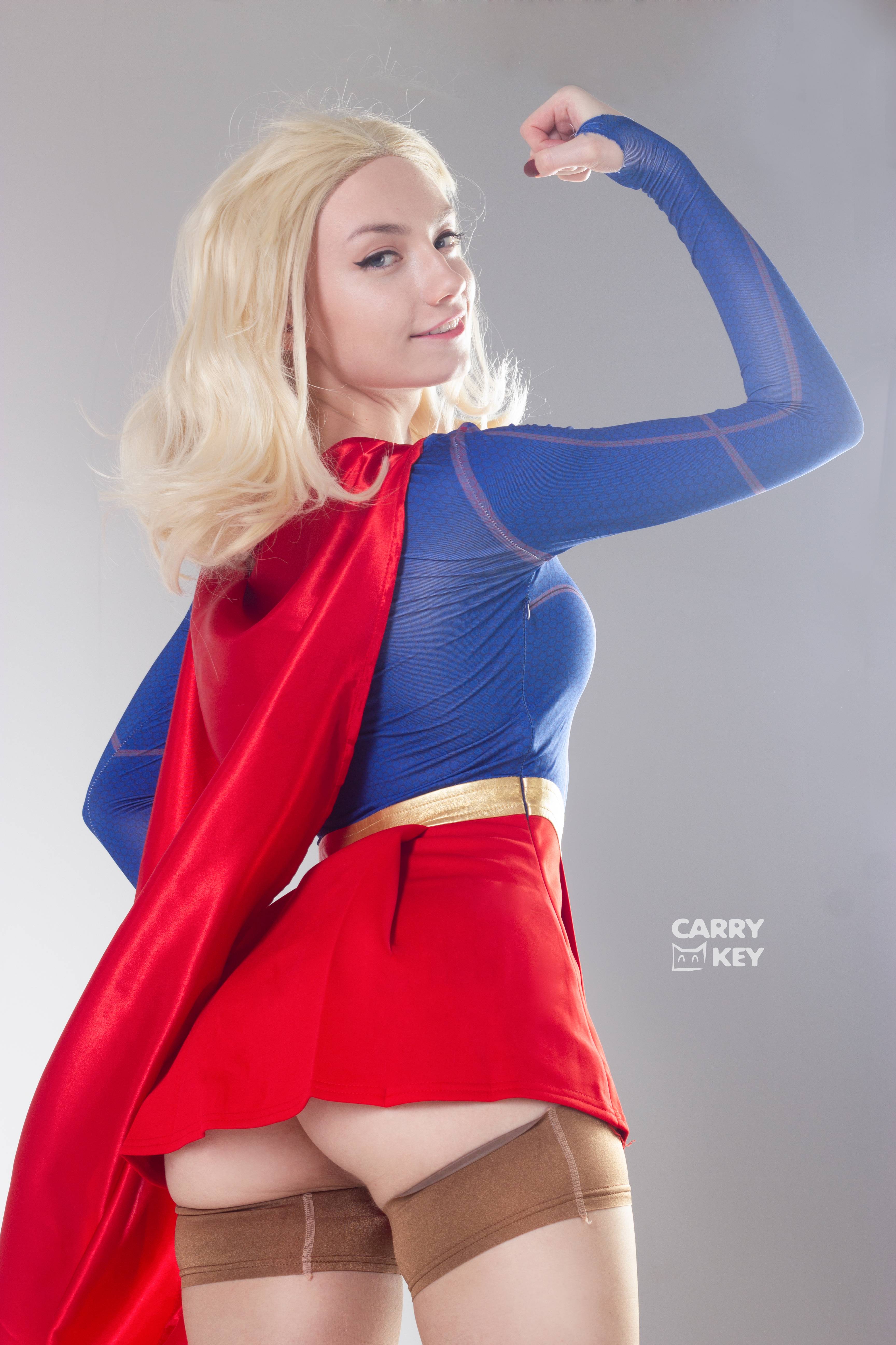 Superwoman Cosplay Porn - We can! | cosplay by CarryKey Porn Pic - EPORNER
