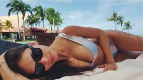 photo amateur Sun tanning Bikini Vacation Undergarment 