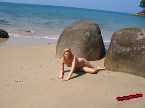 アマチュア写真 Nude Amateur Photos - Danish Babe On The Beach26
