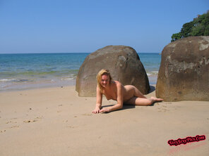 アマチュア写真 Nude Amateur Photos - Danish Babe On The Beach59