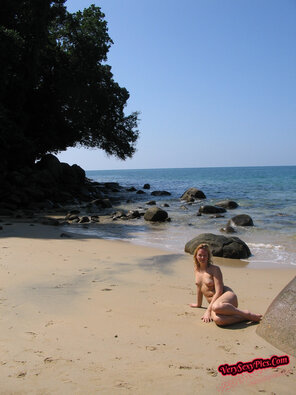 アマチュア写真 Nude Amateur Photos - Danish Babe On The Beach74